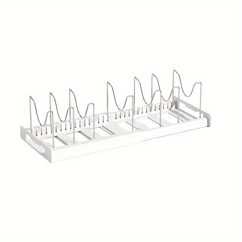Kitchen Cabinet Pot Organizer Rack