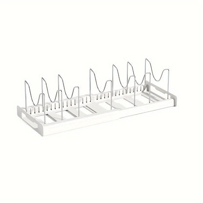 Kitchen Cabinet Pot Organizer Rack