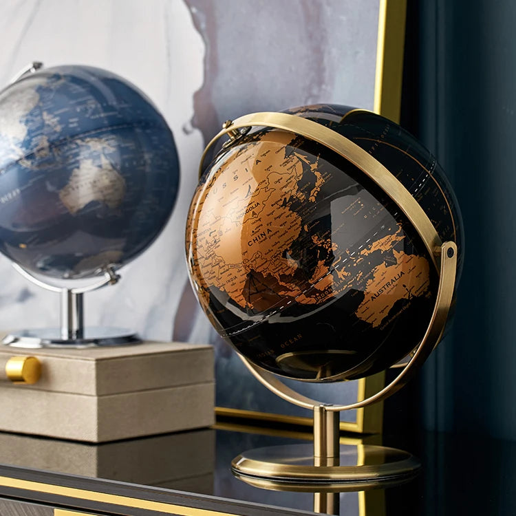 Retro World Globe Modern