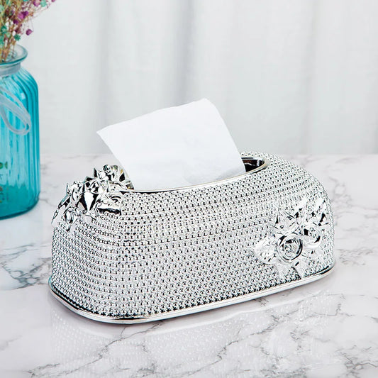 European tissue box, home decoration, desktop accessories, living room, bedroom, dining room, bathroom, paper drawer storage box