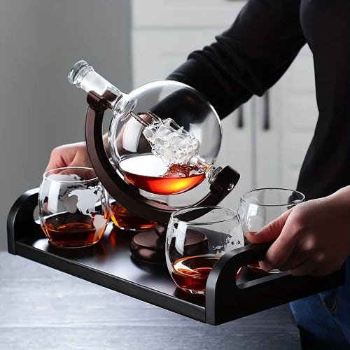 Whiskey Decanter Globe