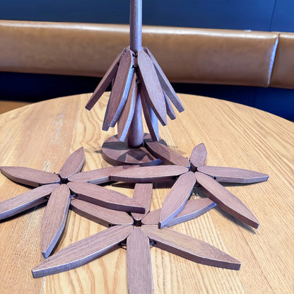 Tree Design Stand Wooden Decorative