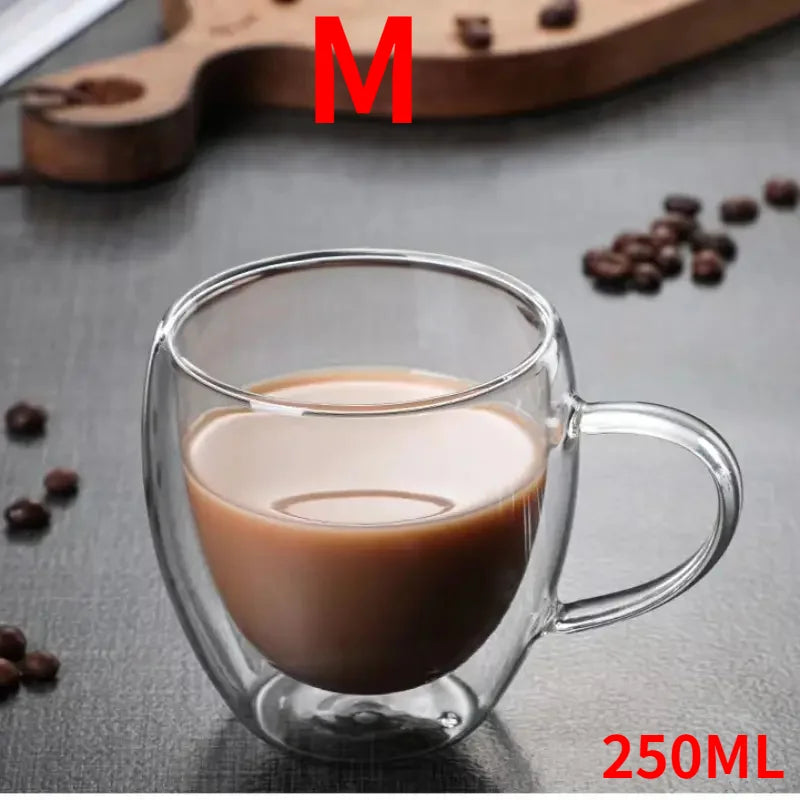 Transparent Espresso Coffee Cups