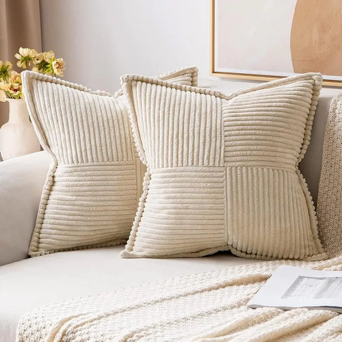 Striped Pillow Covers Decorative