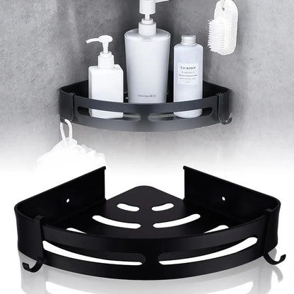No Drill 1/3 PCS Bathroom Shelf, Storage Organizer Shower Caddy, Strong Adhesive Wall Corner Organizer for Shampoo Towel Storage