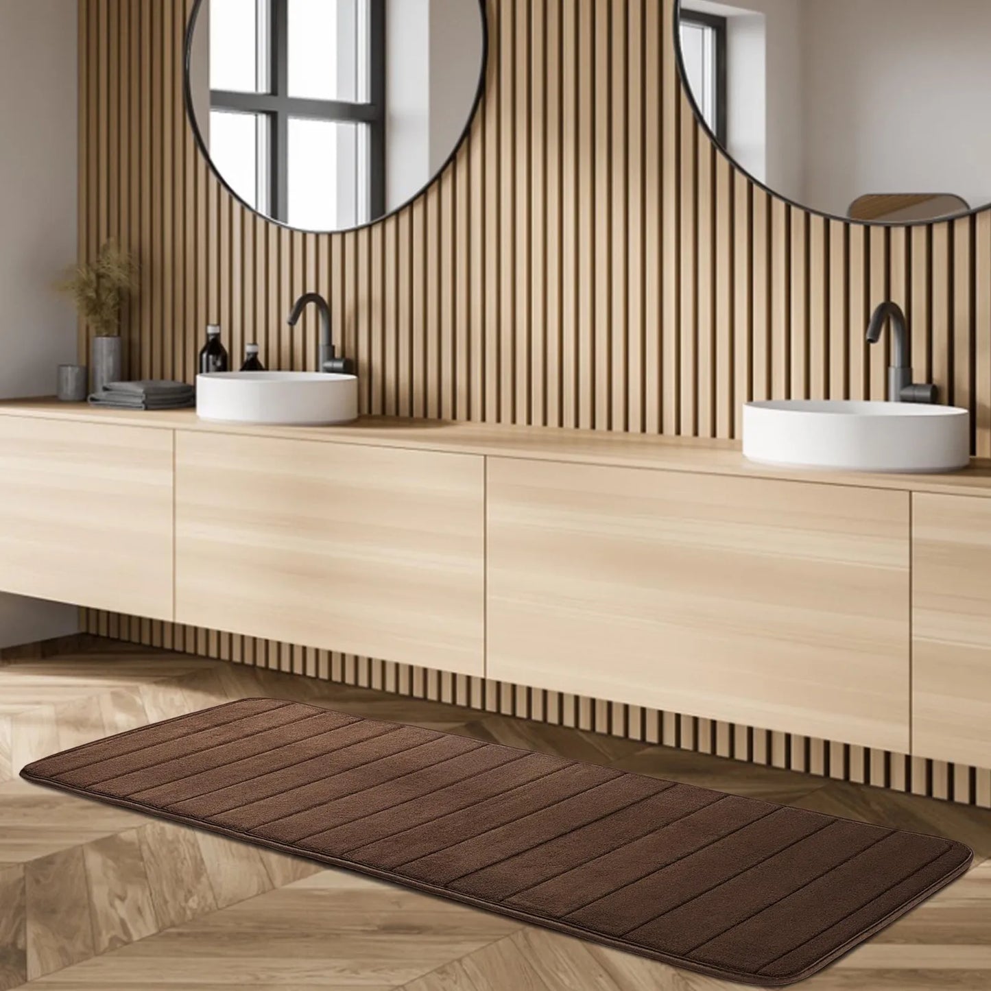 Long Oversized Bathroom Rug