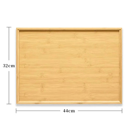 Household Kitchen Plate Bamboo