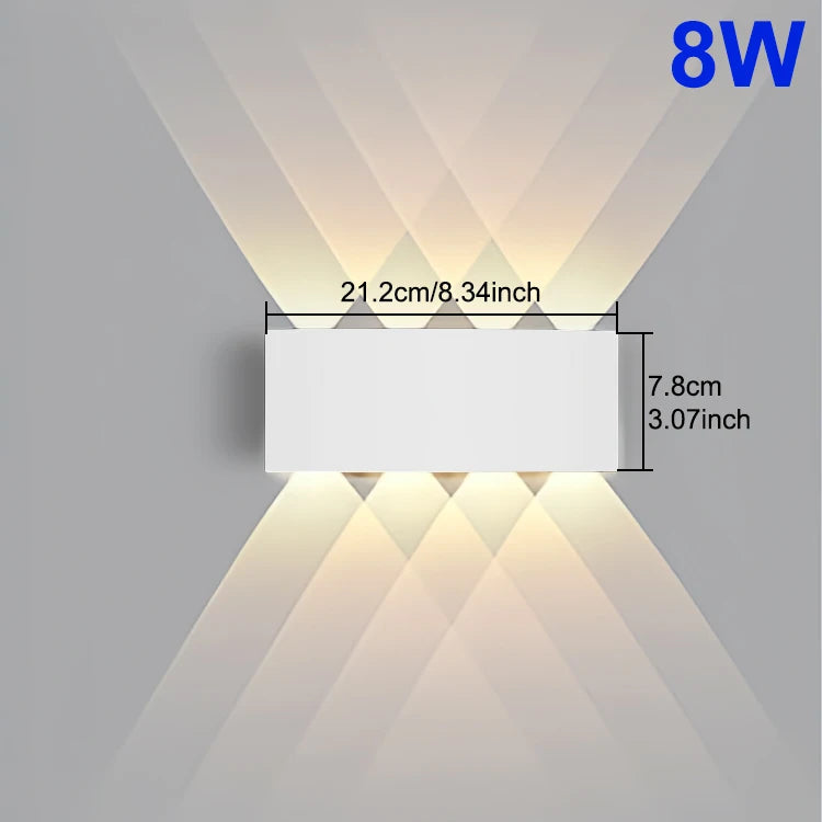 LED Wall Lamp Indoor Up and Down