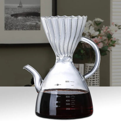 Glass Coffee Pot High Temperature Resistance