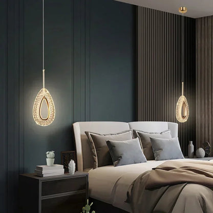 Nordic Luxury Crystal Pendant Light