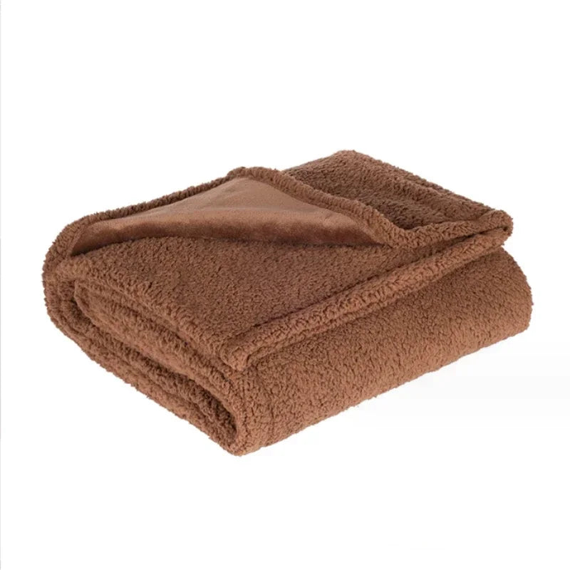 Luxury Shaggy Blanket Winter