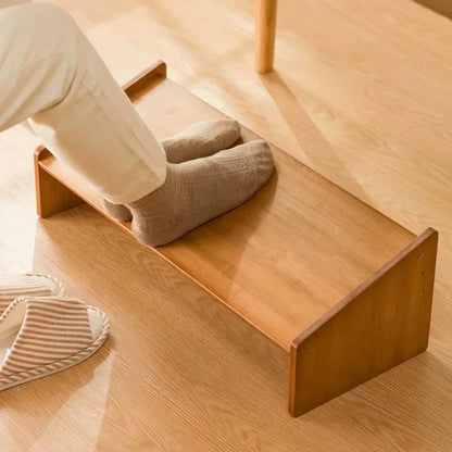 Office Footstool Bamboo